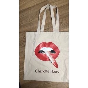 NEW LIMITED EDITION CHARLOTTE TILBURY COTTON TOTE BAG
